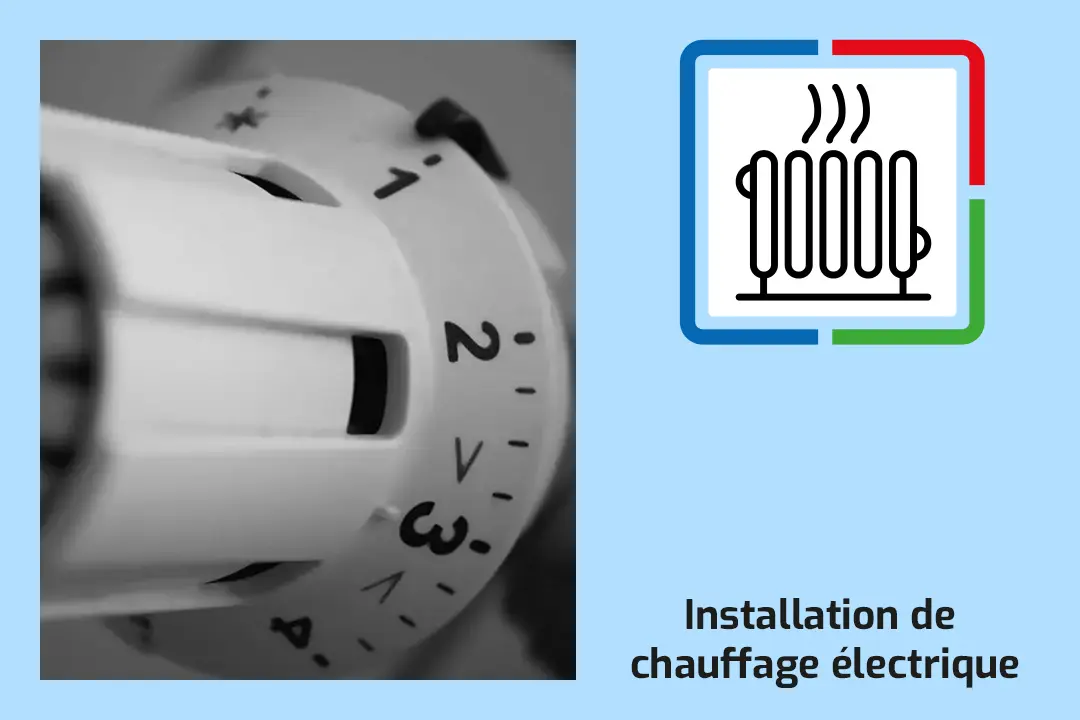 Icon carte bleue installation radiateur électrique