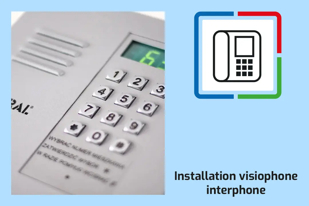 Icon carte bleue installation interphone